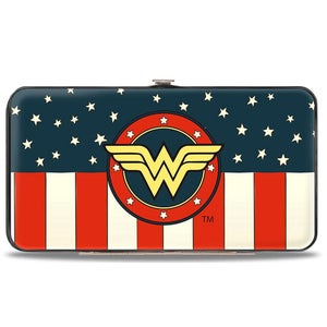 Buckle-Down DC Comics Wonder Woman Americana Hinged Wallet