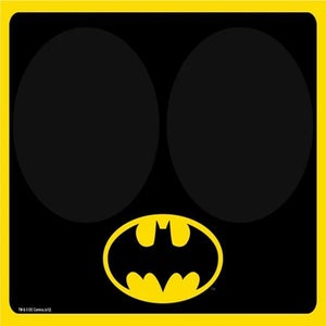 Buckle-Down DC Comics Batman Bowl Placemat - Black/Yellow