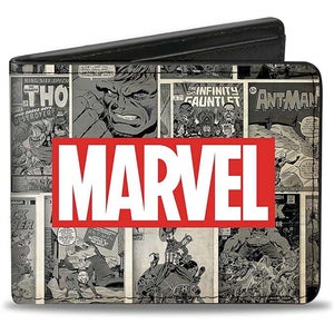 Buckle-Down Marvel Logo Bi-Fold Wallet