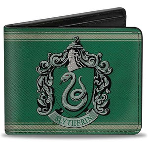 Buckle-Down Harry Potter Slytherin Bi-Fold Wallet