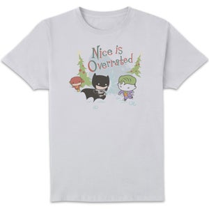 DC Nice Is Overrated Men's Christmas T-Shirt - White