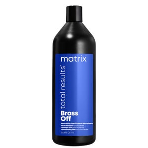 Matrix Total Results Brass Off Brunette Blue Shampoo for Lightened Brunette Hair?1000ml