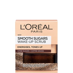 L'Oréal Paris Smooth Sugar Wake-Up Coffee Face and Lip Scrub 50ml