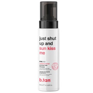 b.tan Just Shut Up and Sun Kiss Me Gradual Tan Mousse 200ml