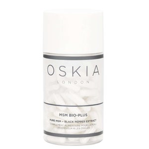 Oskia Supplements Pure MSM + Black Pepper Extract 120 Capsules