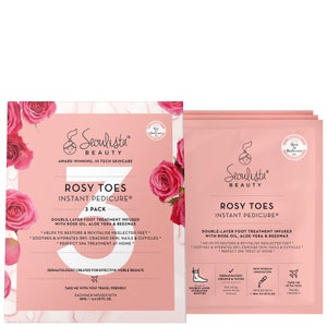 Seoulista Beauty Hand & Body Rosy Toes Instant Pedicure 3 Pack