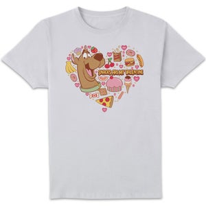 Scooby Doo Snacks Are My Valentine Men's T-Shirt - White