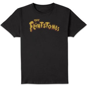 The Flintstones Logo Men's T-Shirt - Black