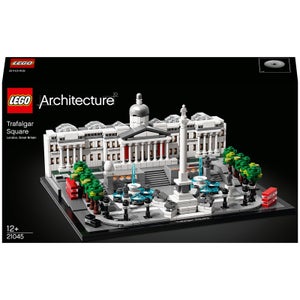 LEGO 21045 Architecture Trafalgar Square, Maqueta de Londres para Construir, Manualidades para Niños +12 años y Adultos