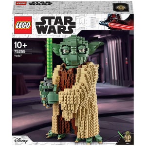 LEGO Star Wars Yoda, Set di Costruzioni, Modello Collezionabile con Espositore, Collezione l’Attacco dei Cloni, 75255