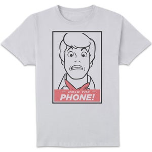 Scooby Doo Hold The Phone Men's T-Shirt - White