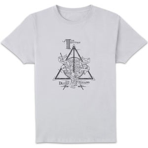 Harry Potter Three Dragons White Men's T-Shirt - White