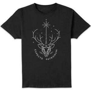 Harry Potter Expecto Patronum Men's T-Shirt - Black