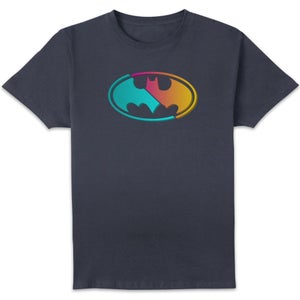 Justice League Neon Batman Men's T-Shirt - Navy