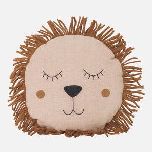 Ferm Living Safari Lion Cushion - Natural