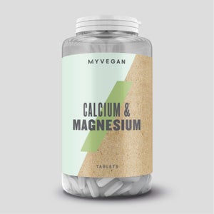 Comprimés de calcium et magnésium végans