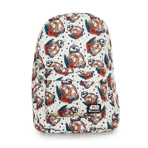 Loungefly Star Wars The Force Awakens Bb8 Tattoo Aop Backpack