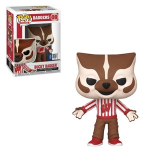 College Mascots University of Wisconsin Bucky Badger Pop! Vinyl Figure