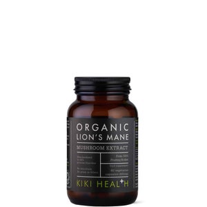 KIKI Health Organic Lion's Mane Extract Mushroom (60 Vegicaps)