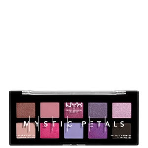 NYX Professional Makeup Mystic Petals Eye Shadow Palette 8g - Midnight Orchid