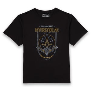 Marvel Guardians Of The Galaxy Interstellar Flights Men's T-Shirt - Black