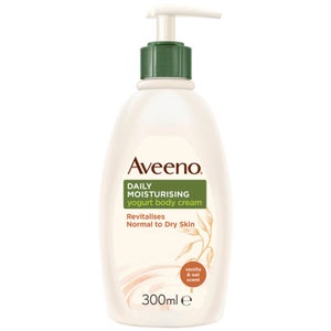 Aveeno Daily Moisturising Yogurt Body Cream Vanilla & Oat Scent 300ml