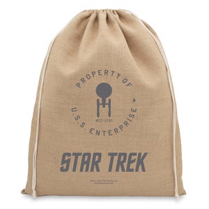 Star Trek Officially Licensed Christmas Hessian Sack