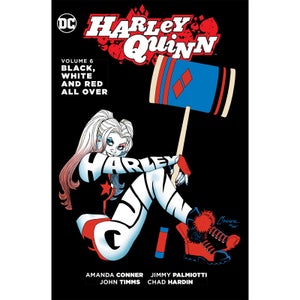 DC Comics Harley Quinn Hard Cover Vol. 06 Black White & Red