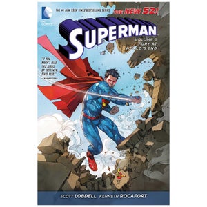 DC Comics Superman Hard Cover Vol. 03 Fury At The Worlds End