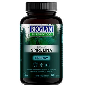 Bioglan Super Foods Organic Spirulina Capsules x 60