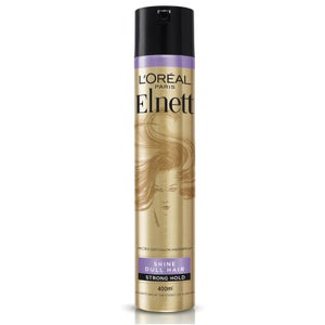 L'Oréal Paris Hairspray by Elnett for Shine Dull Hair Strong Hold 400ml