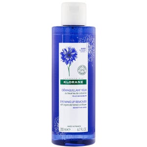 KLORANE Soothing Eye Makeup Remover with Organic Cornflower for Sensitive Skin 200ml