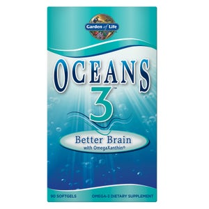 Oceans 3 - ブレイン オメガ3 - ソフトジェル 90粒