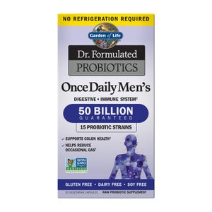 Once Daily pour hommes spécial microbiome - 30 gélules