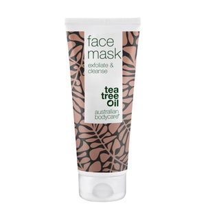 Australian Bodycare Face Care Tee Tree Oil Face Mask Exfoliate & Cleanse 100ml