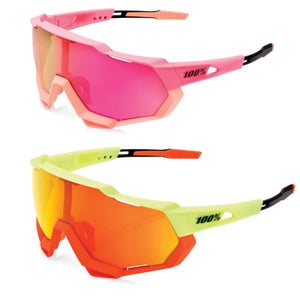 100% Speedtrap Sunglasses with HiPER Mirror Lens