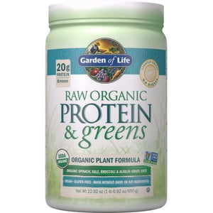 Raw Organic Protein and Greens - Lightly Sweet - 650g