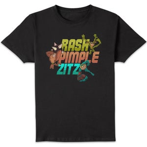 Battletoads Rash Pimple Zitz Unisex T-Shirt - Black