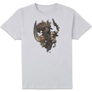 Sea of Thieves Dastardly Duo T-Shirt - White