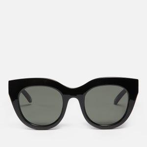 Le Specs Women's Air Heart Sunglasses - Black/Gold