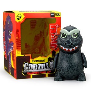 Kidrobot Godzilla 1954 Clear Crackle 8 Inch Vinyl Figure