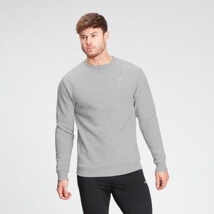 MP Men's Sweatshirt -collegepaita - Grey Marl