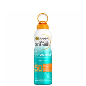 Garnier Ambre Solaire UV Water Clear Sun Cream SPF50 Mist 200ml