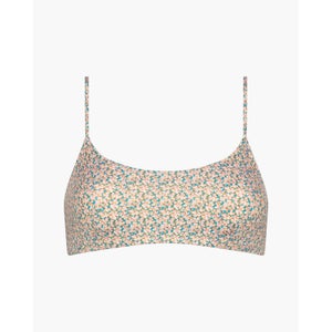 Les Girls Les Boys Bikini Crop Top Made With Dizzy Floral Liberty Fabric - Dizzy Floral