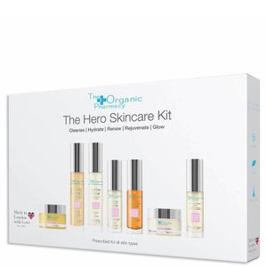 The Organic Pharmacy Hero Skincare Kit (Worth $132.00)