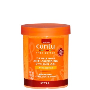 Cantu Shea Butter Maximum Hold Anti-Shedding Styling Gel with Honey 18.5 oz