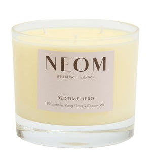 Neom Wellbeing London Scent To Sleep - Bedtime Hero 3 Wick Candle (3 Wick) 420g