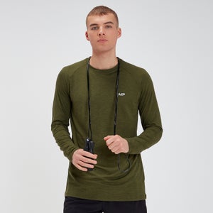 MP Performance Long Sleeve T-Shirt - Army Green/Sort