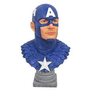 Diamond Select Marvel Legends In 3D Bust - Captain America