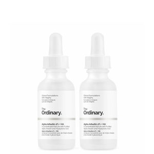 The Ordinary Alpha Arbutin 2% + HA Concentrated Serum Duo